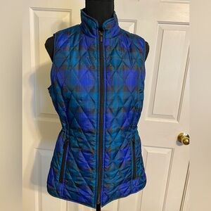 Stunning Plaid Quilted Vest.
